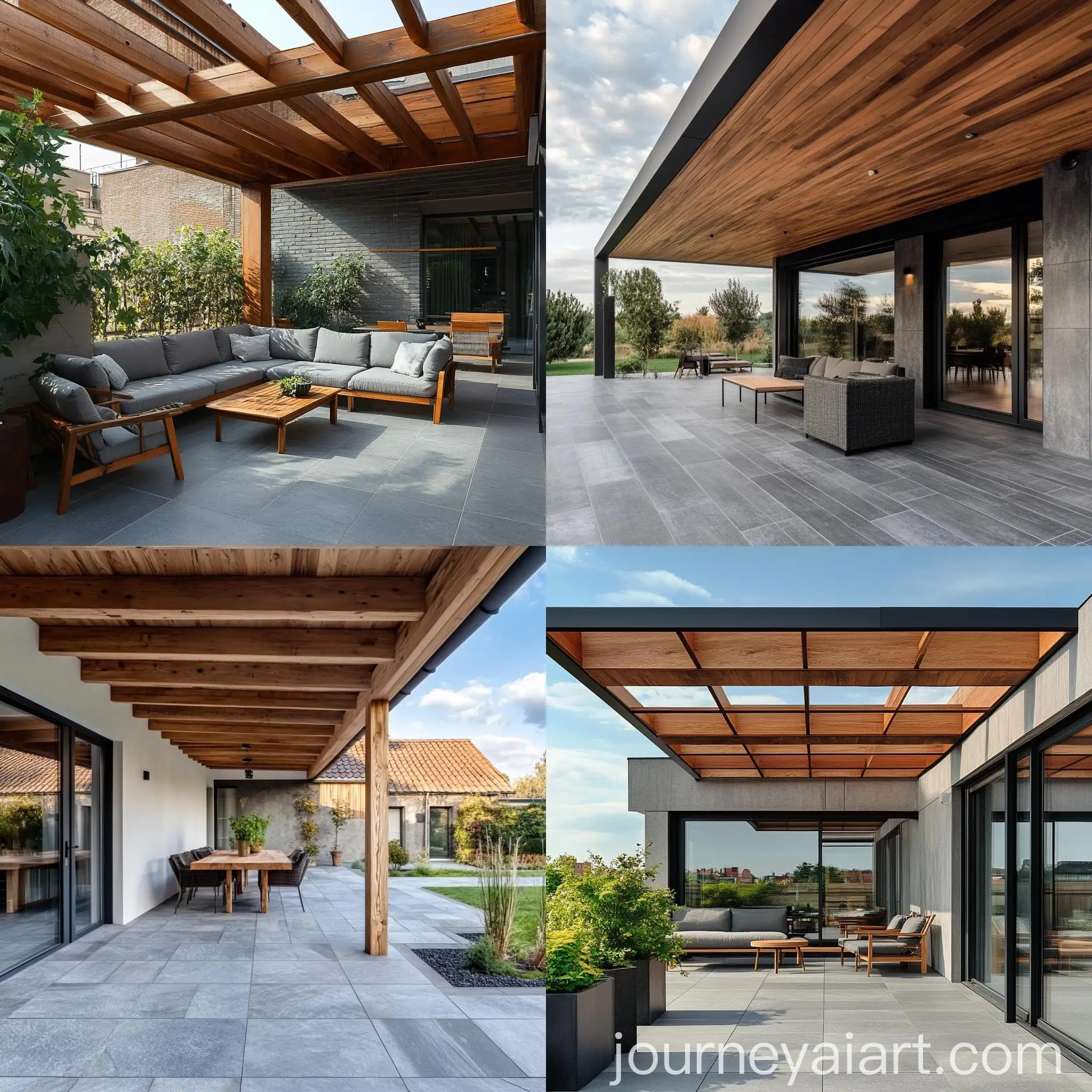 Rustic-Terrace-with-Wooden-Roof-Tiles