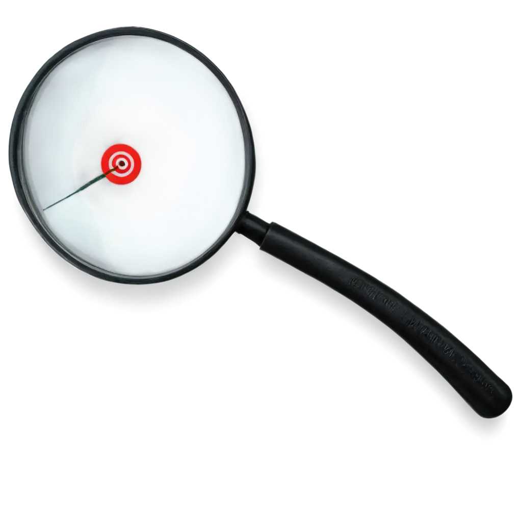 Magnifying-Lens-with-Target-PNG-Enhance-Your-Visual-Content-with-Clarity-and-Precision