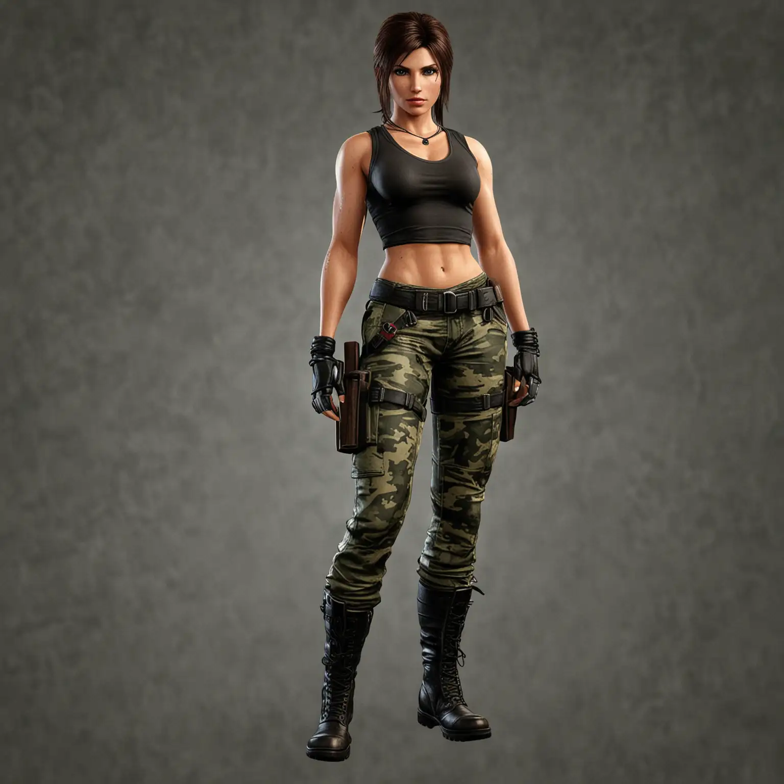 Laura-Croft-Tomb-Raider-Angel-of-Darkness-in-Camo-Pants