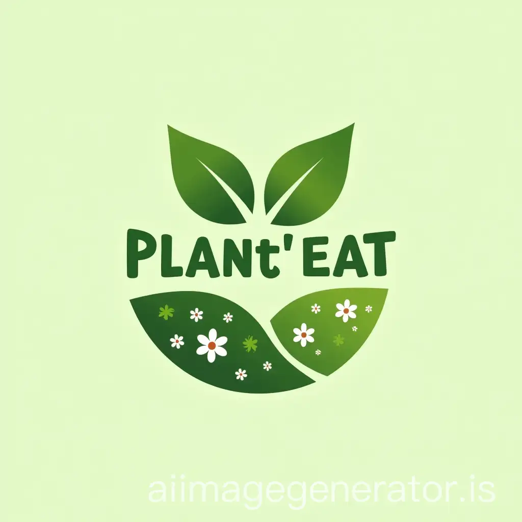 PlantEat-Brand-Logo-with-Green-Seeds-and-Flowers