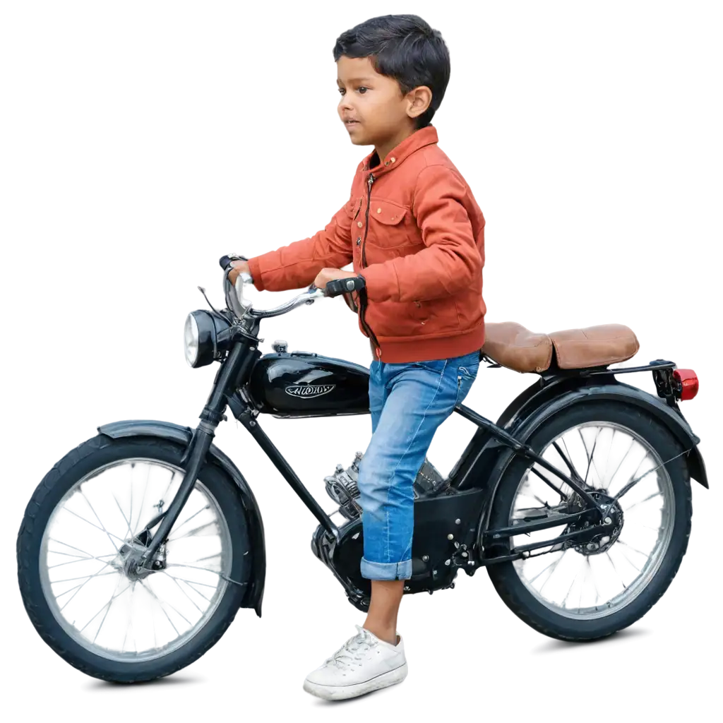 Indian-Boy-on-Bike-PNG-Image-HighQuality-Clear-Format-for-Versatile-Applications