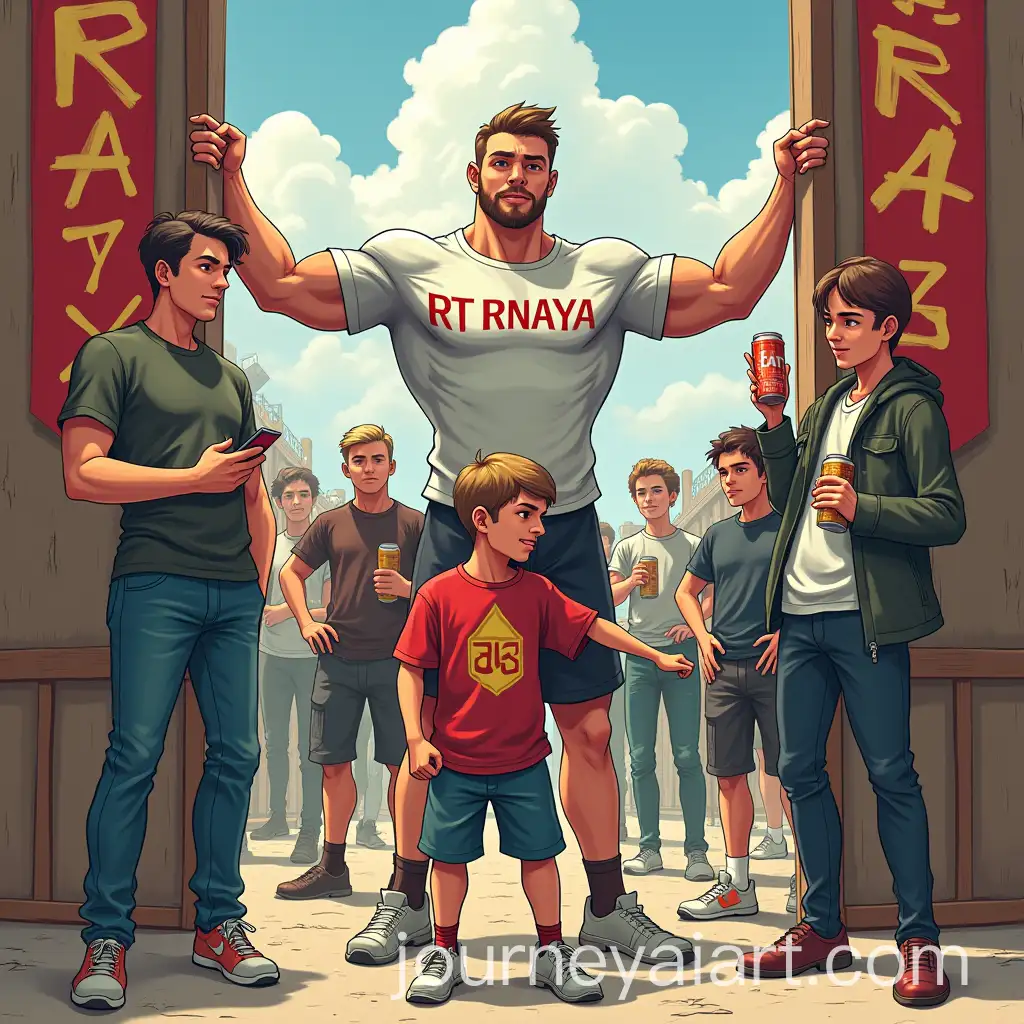 RSnayas-Army-A-Humorous-Avatar-of-Applied-Mathematics-and-Computer-Science-Students-in-Battle-Against-Machine-Learning