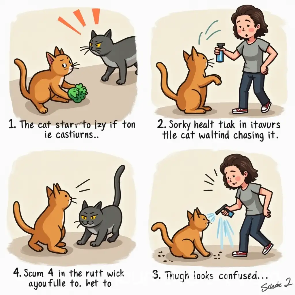 Cat-Reacting-to-Disruptive-Playtime-Confusion-and-Frustration