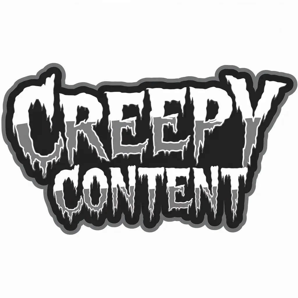 LOGO-Design-For-Creepy-Content-TextBased-Design-for-Internet-Industry