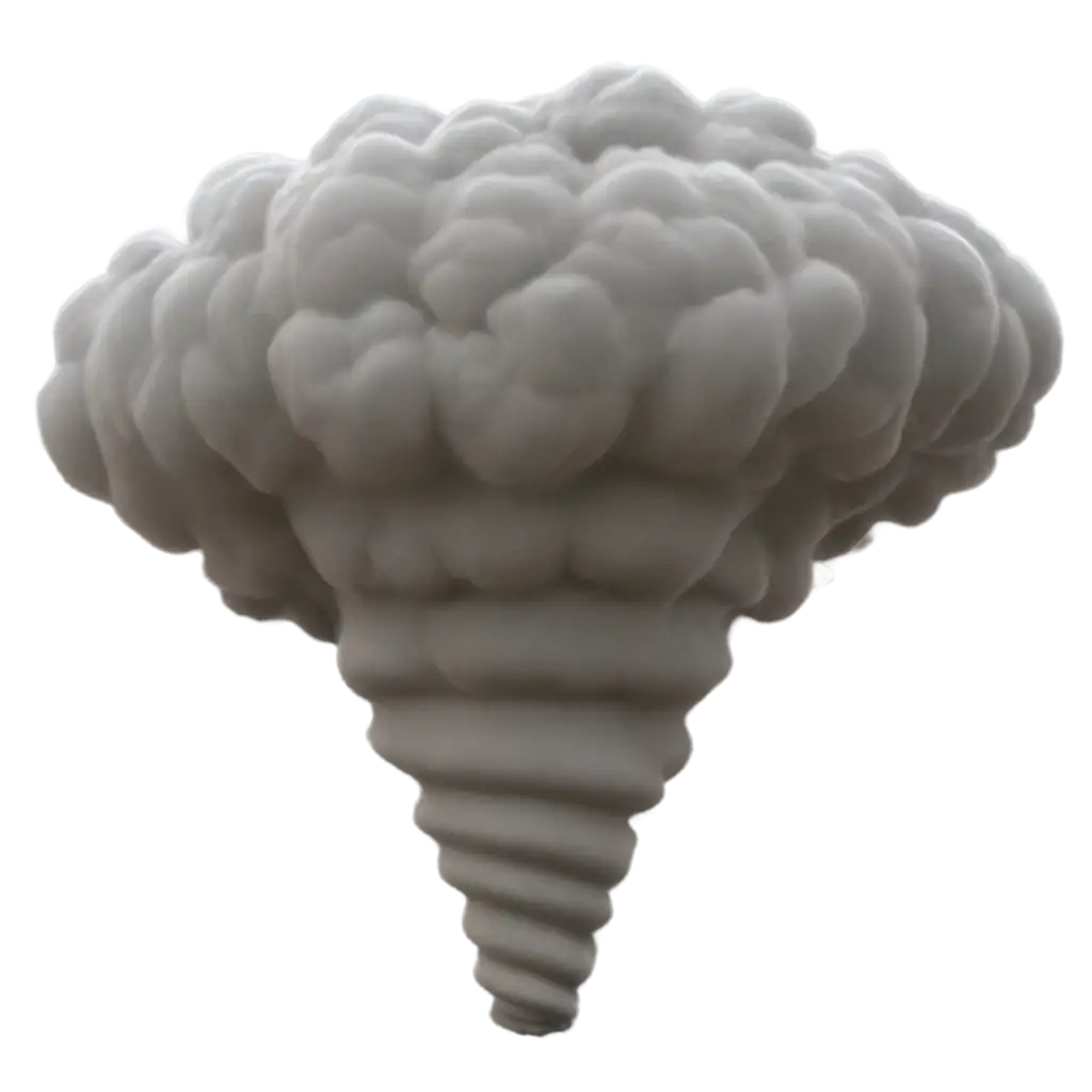 3d modeled tornado