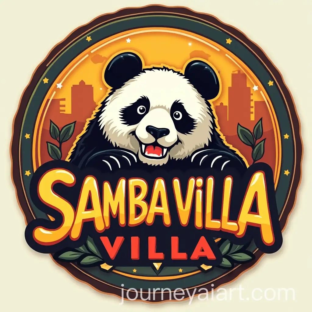 3DAI-Art-Prompt-Expansion-Samba-Event-Logo-Featuring-Pandeiro-and-Samba-Villa-Name