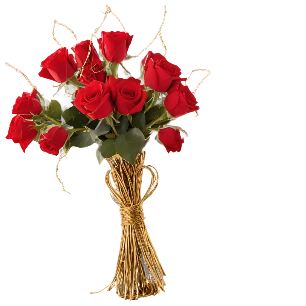 Red-and-Gold-Vase-with-Roses-and-Gold-String-PNG-Image-Elegant-Floral-Artwork