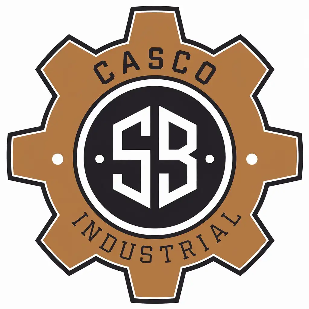 LOGO-Design-For-Casco-Industrial-Gear-with-Letters-SB-in-Retail-Theme