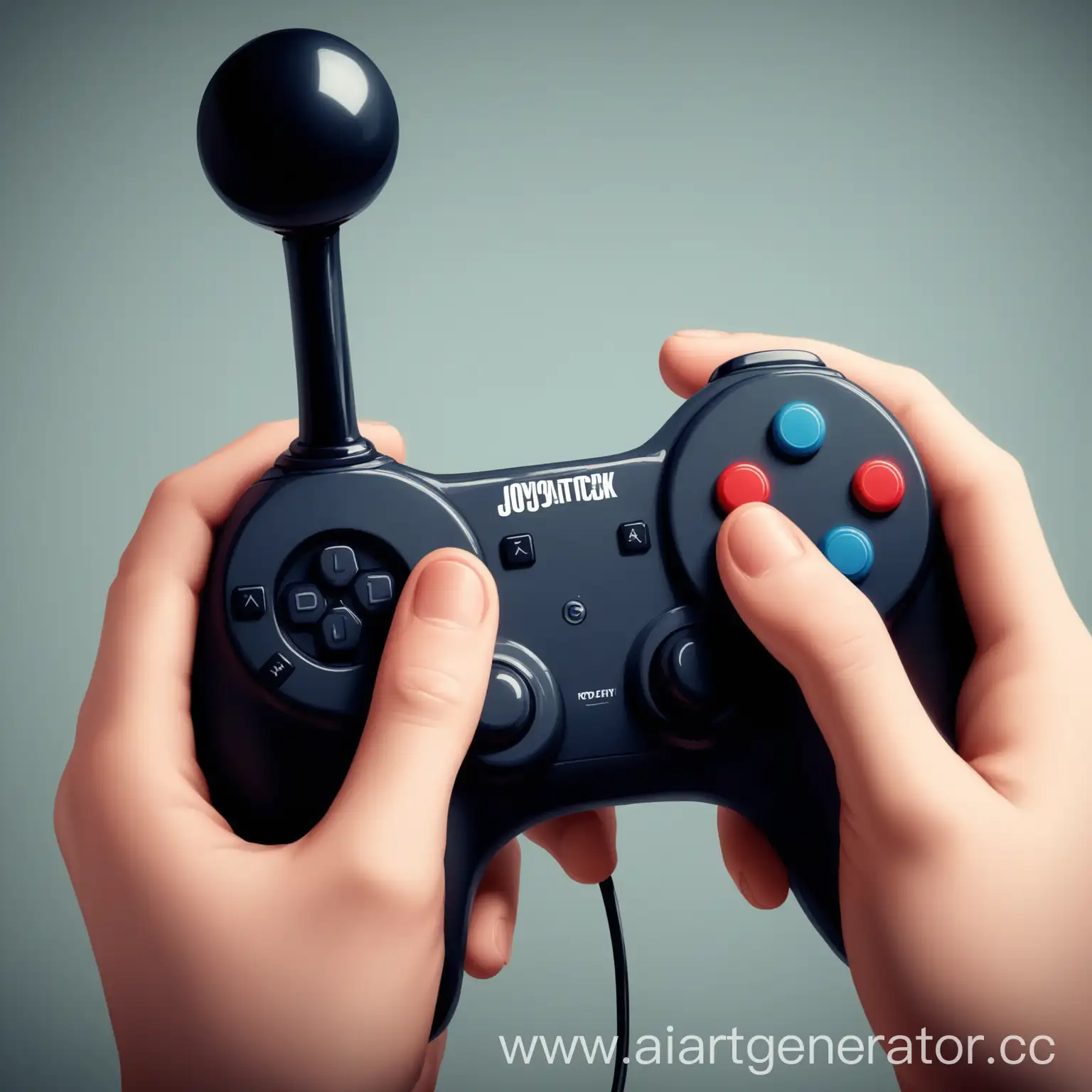 Hand-Holding-Joystick-for-Gaming