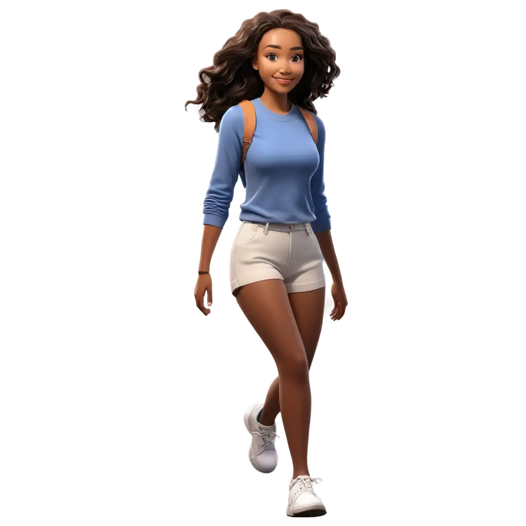 HighQuality-Locomotor-Walking-Character-Cartoon-PNG-Girl-for-Versatile-Applications