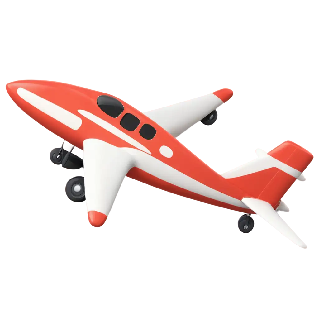 Cartoon-Aeroplane-PNG-Image-for-Creative-Projects-and-Graphic-Design