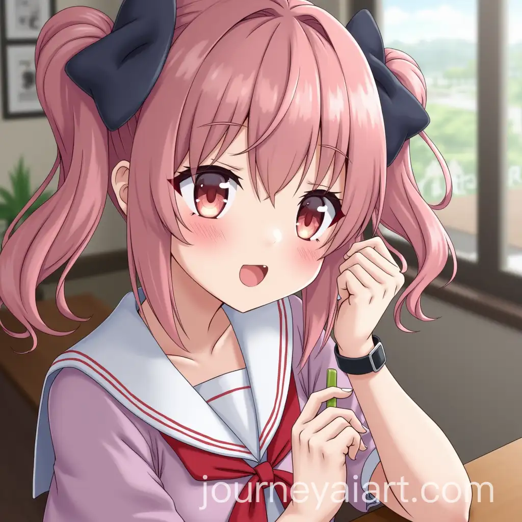 Anime-Character-in-Futuristic-Cyberpunk-Cityscape