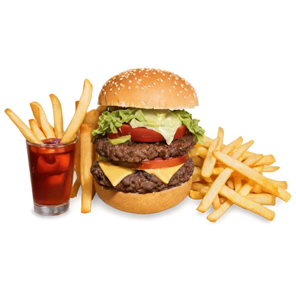 HighQuality-PNG-of-Burger-Fries-with-Cold-Drink-Perfect-for-Your-Digital-Creations