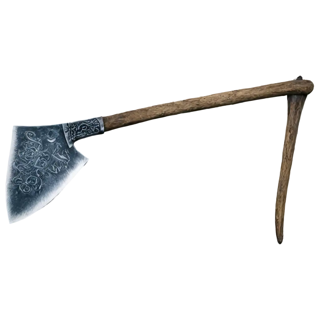 Silver-Axe-PNG-Image-Sharp-Metallic-Tool-with-Reflective-Surface