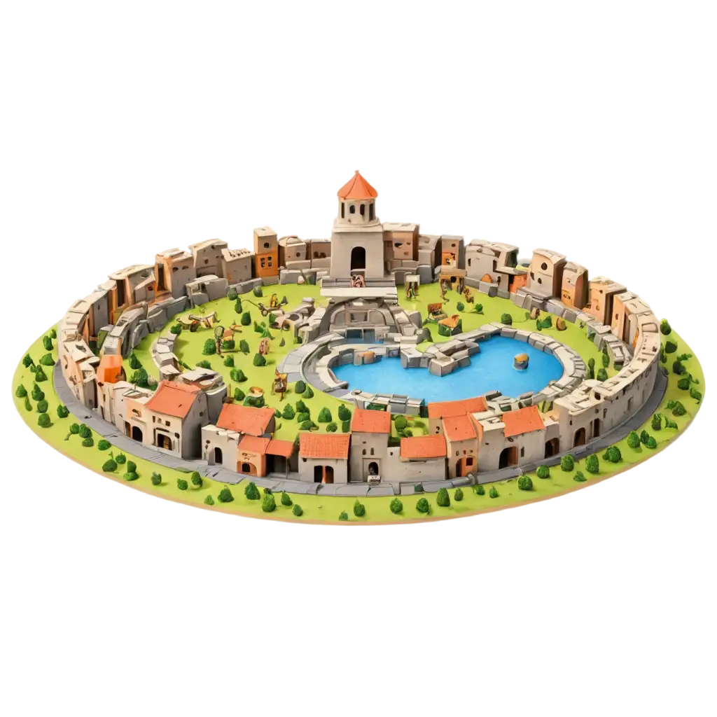 Colorful-3D-PNG-Image-of-Spartan-City-for-Childrens-Activities