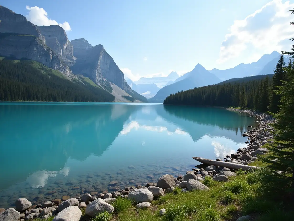 Spectacular-Autumn-Lake-Scenery-in-Canada