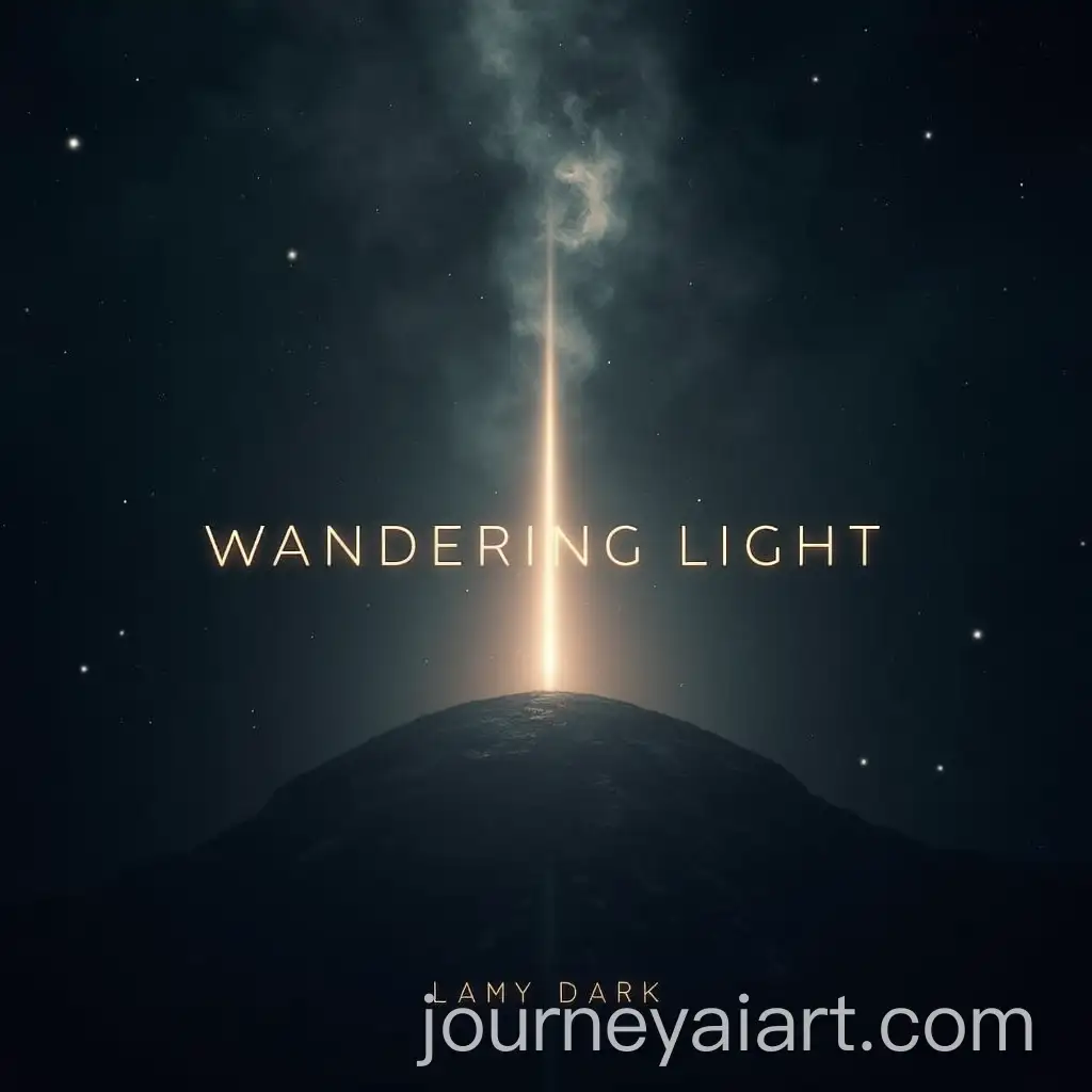 Melancholic-Psytrance-Album-Cover-with-Glowing-Light-in-Cosmic-Expanse