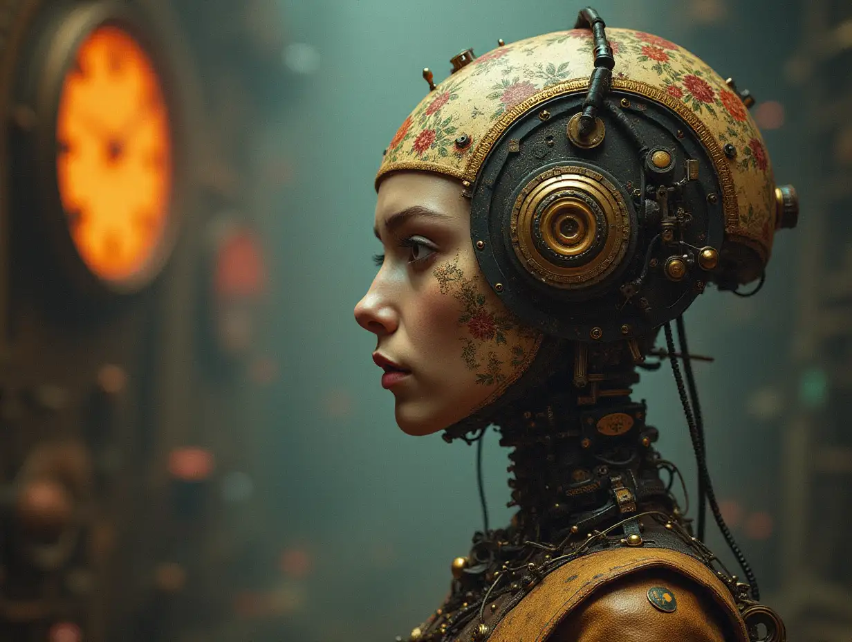 Surrealistic questions for the artificial unconscious of Steampunk