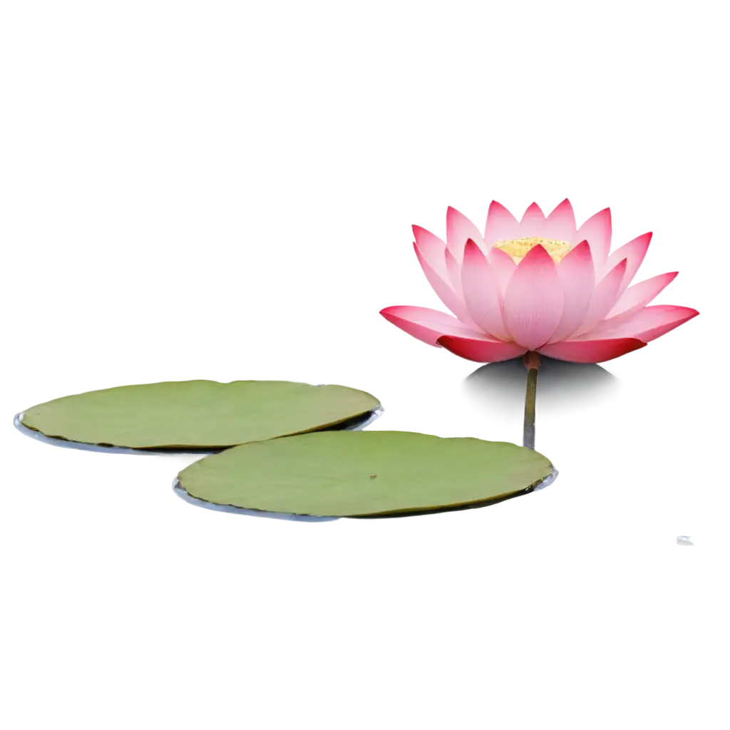 Pink-Lotus-in-Water-PNG-Image-Tranquil-Beauty-in-HighQuality-Format