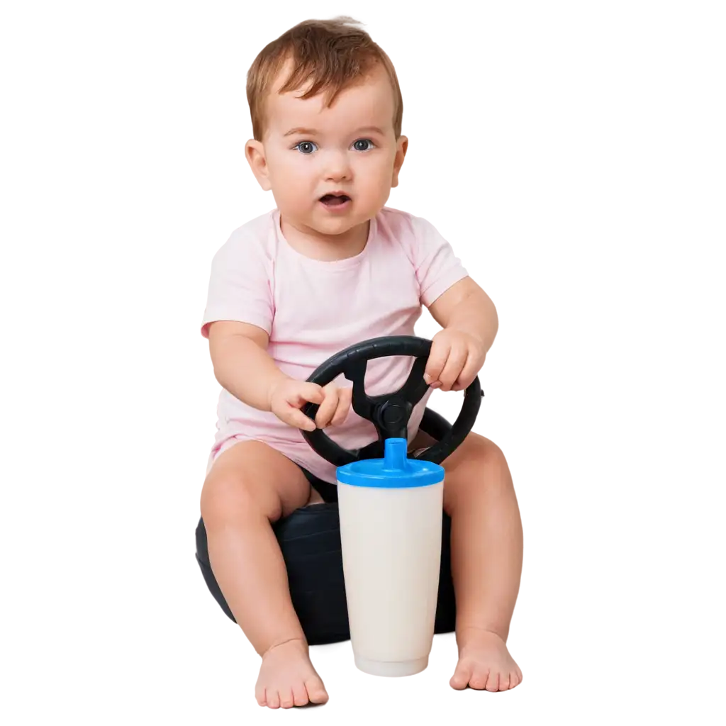 Adorable-Baby-Driving-a-Milk-Cart-HighQuality-PNG-for-Your-Creative-Needs