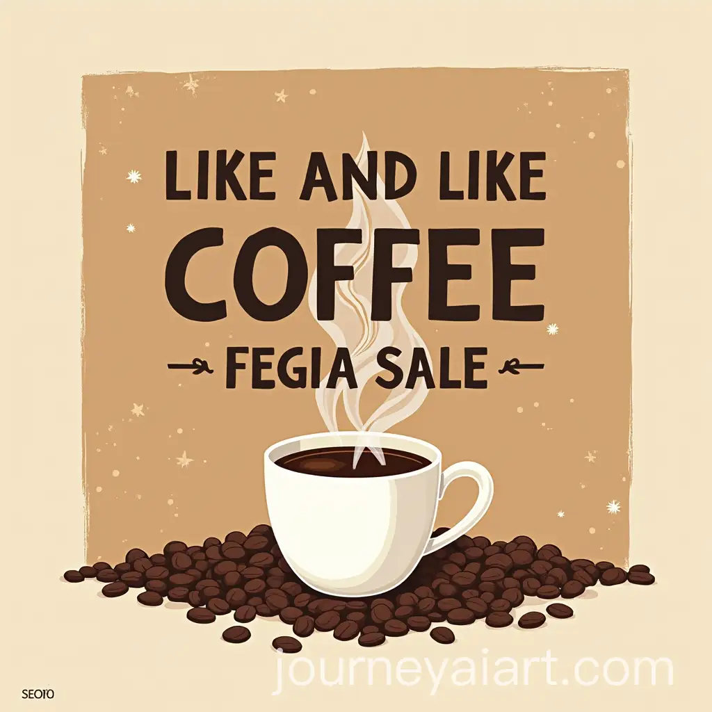 Promotional-Coffee-Brand-Posters-Featuring-Sale-and-Grand-Opening