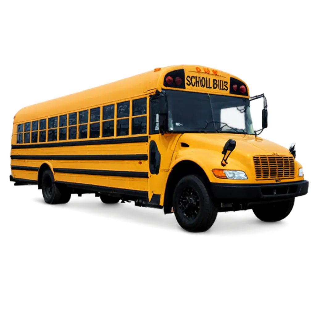 HighQuality-School-Bus-PNG-Image-for-Versatile-Digital-Applications