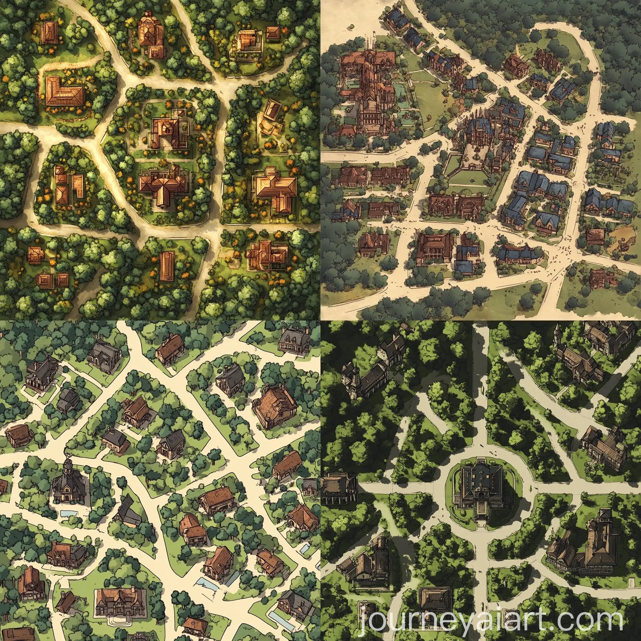 City-Layout-Gradual-Transition-from-Wealthy-to-Poor-Areas
