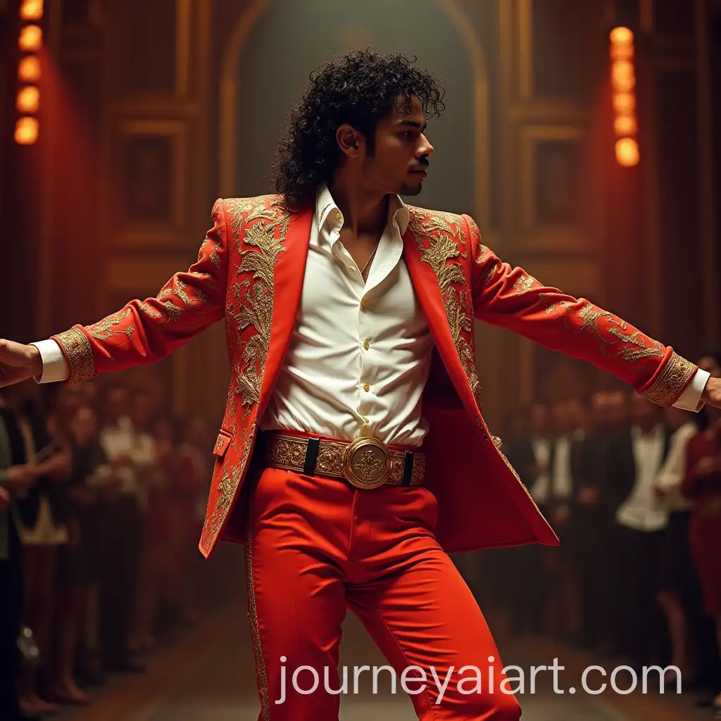 Michael-Jackson-Performing-in-Luxurious-Attire