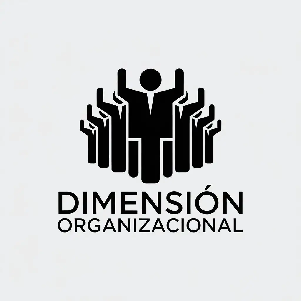 LOGO Design For Dimension Organizacional Minimalistic Managers Symbol in Education Industry