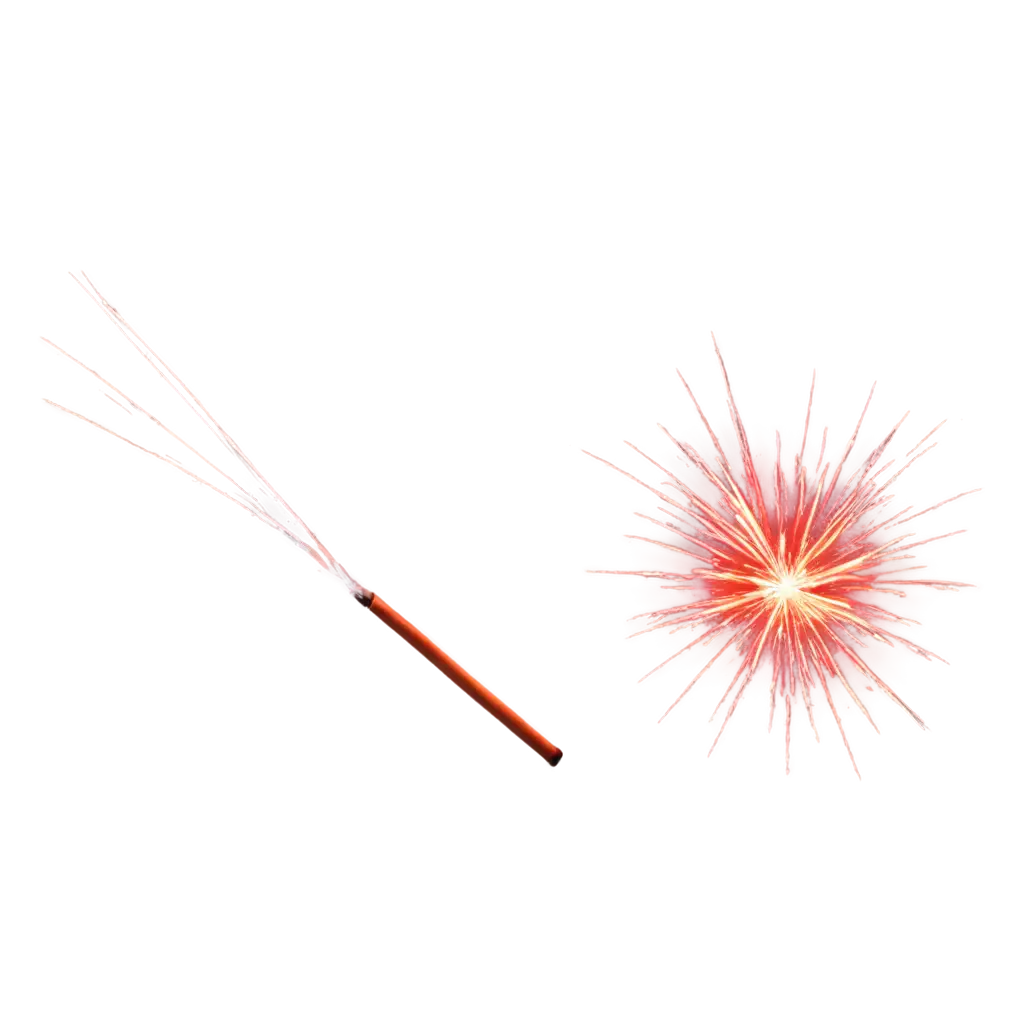 Red-Firework-with-Sparks-HighQuality-PNG-Image-for-Dynamic-Visuals