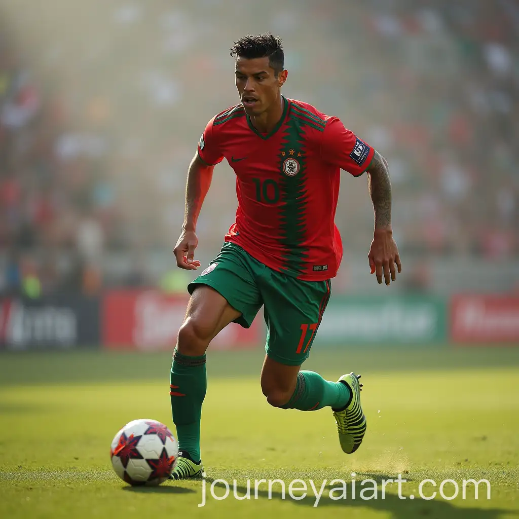 Ronaldo-Playing-Free-Fire-in-Algeria