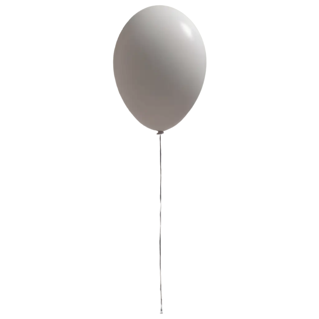 white baloon