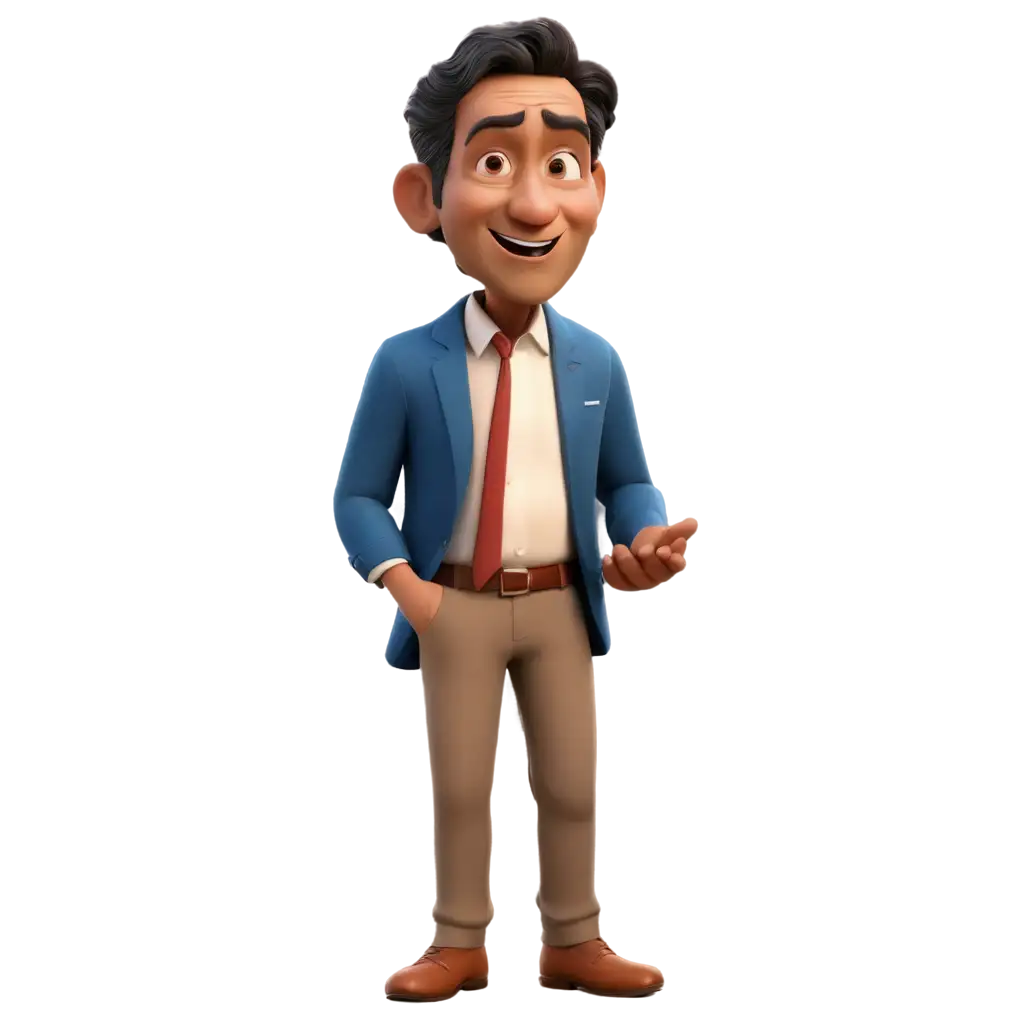 Middle-Aged-Indian-Man-PNG-Image-Animated-Portrait-of-a-Diverse-Professional