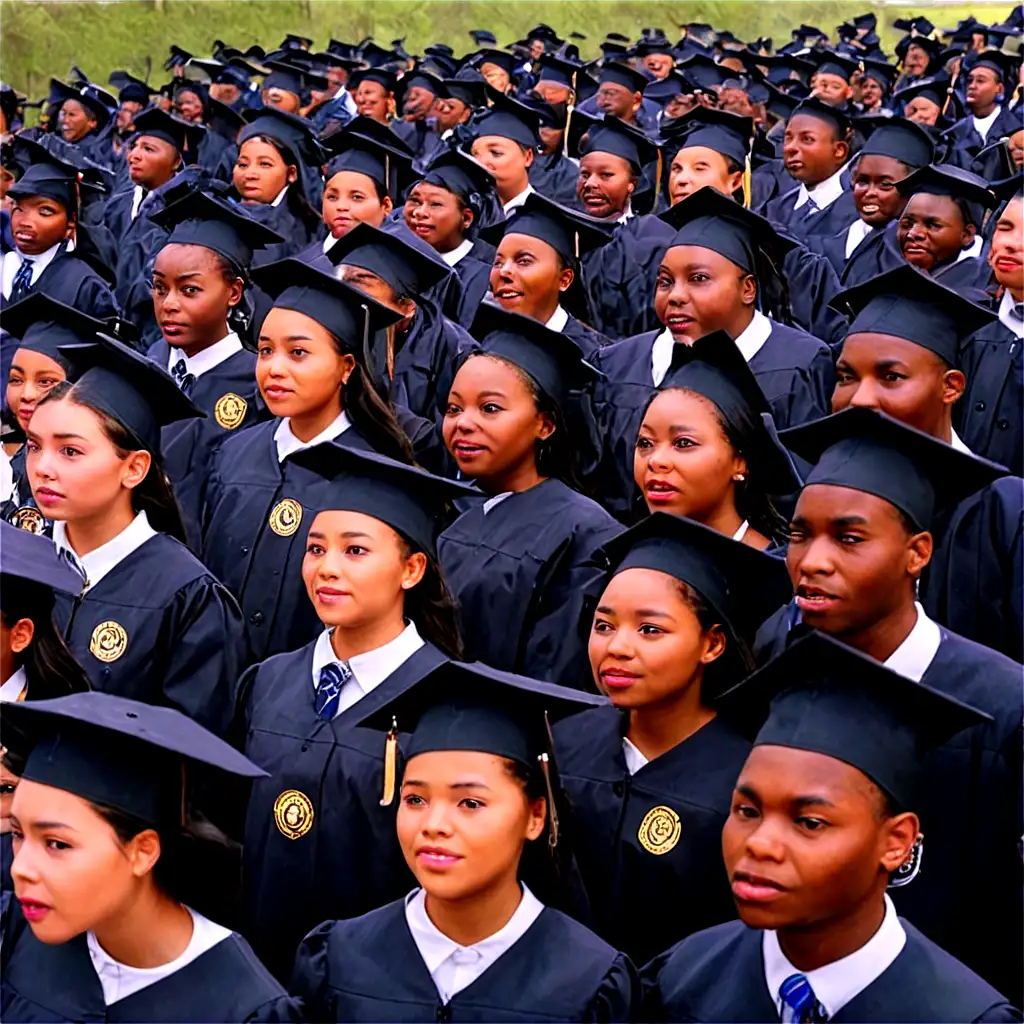 A picture of matriculating fresh undergraduate students