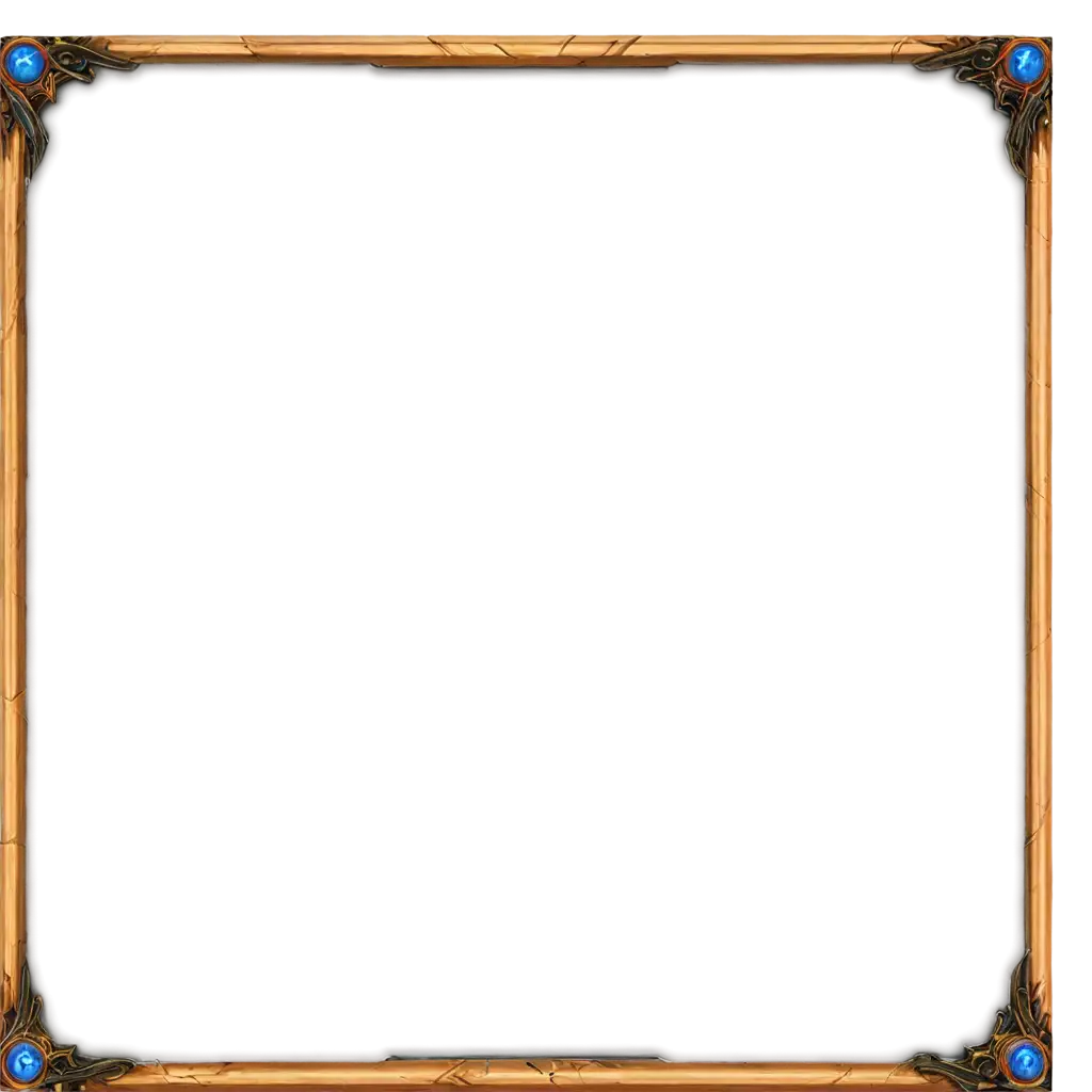 Customizable-PNG-Rectangular-UI-Frame-for-RPG-Game