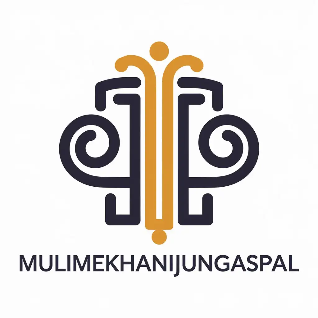 LOGO Design For MULIMEKHANAIUJUNGASPAL Symbolizing Togetherness in the Legal Industry