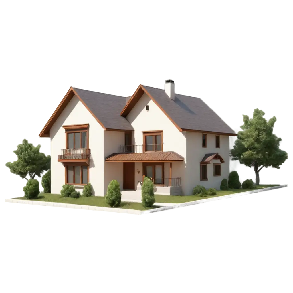 3D-Model-House-PNG-Image-HighQuality-Render-for-Versatile-Applications