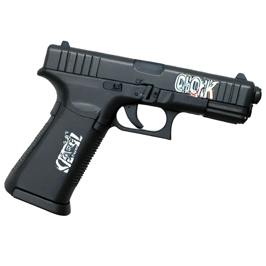 Glock-GZ-Graffiti-PNG-Image-HighQuality-Urban-Art-for-Creative-Projects