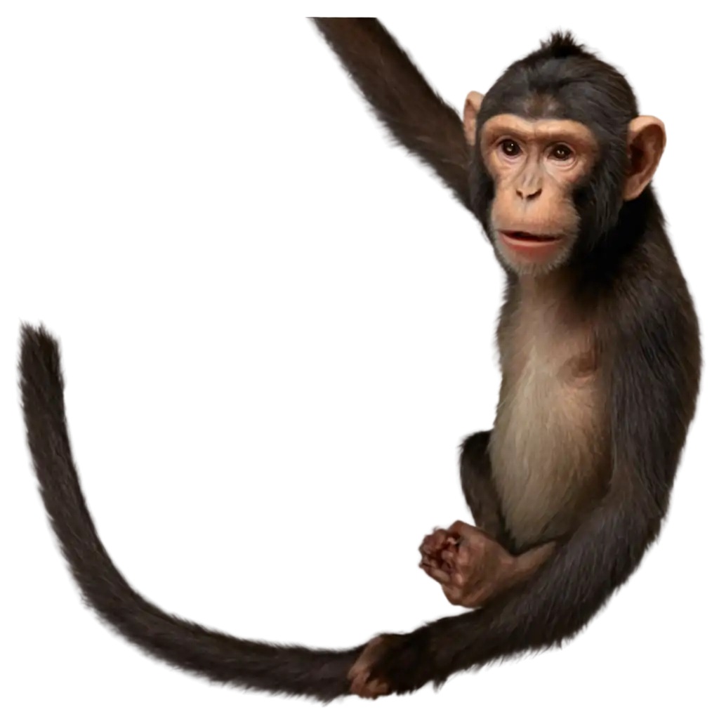 HighQuality-Monkey-PNG-Image-for-Versatile-Use-in-Digital-Designs