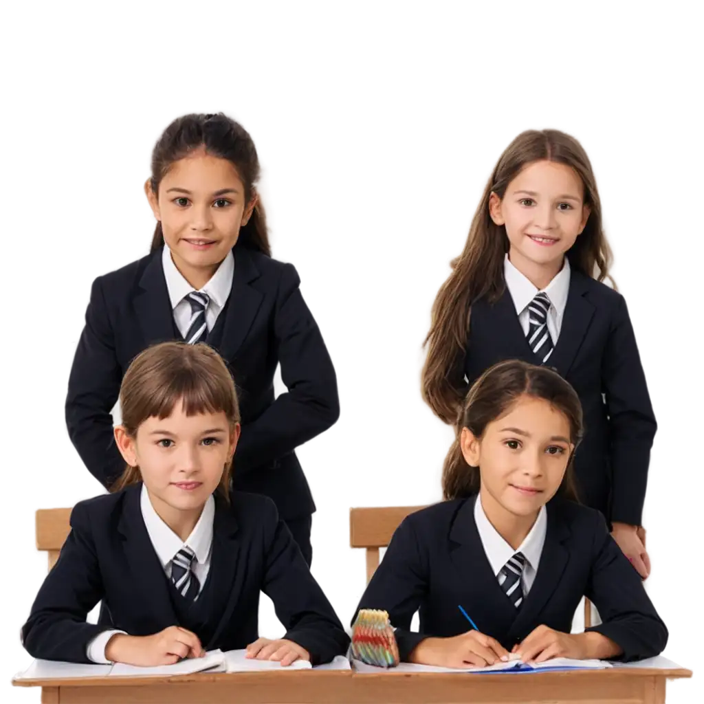 Vibrant-PNG-Image-of-School-Children-Capturing-Joy-and-Learning