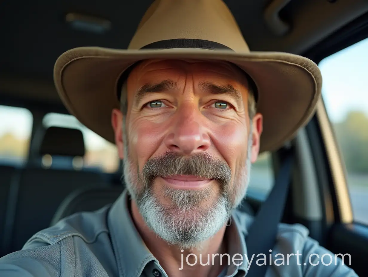 PhotorealAI-Image-Prompt-Expansionistic-Selfie-of-a-44YearOld-White-Man-with-Beard-and-Trucker-Hat