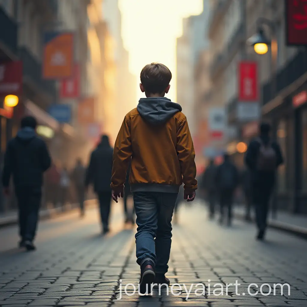 Boy-Walking-in-Dark-Fantasy-Street