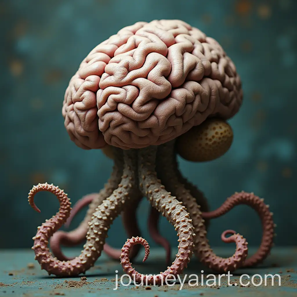 Unusual-Brain-with-Tentacles-in-a-Surreal-Abstract-Style
