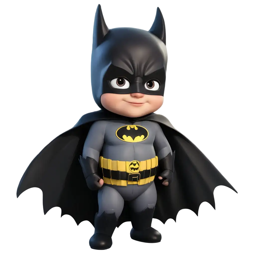 Batman-Baby-3D-PNG-Image-Unique-Concept-for-Online-Visuals