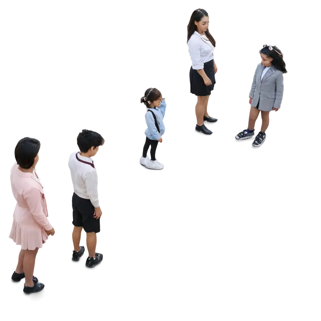 PNG-Image-of-Students-Walking-in-a-Vertical-Line-Behind-the-Teacher-on-Ground