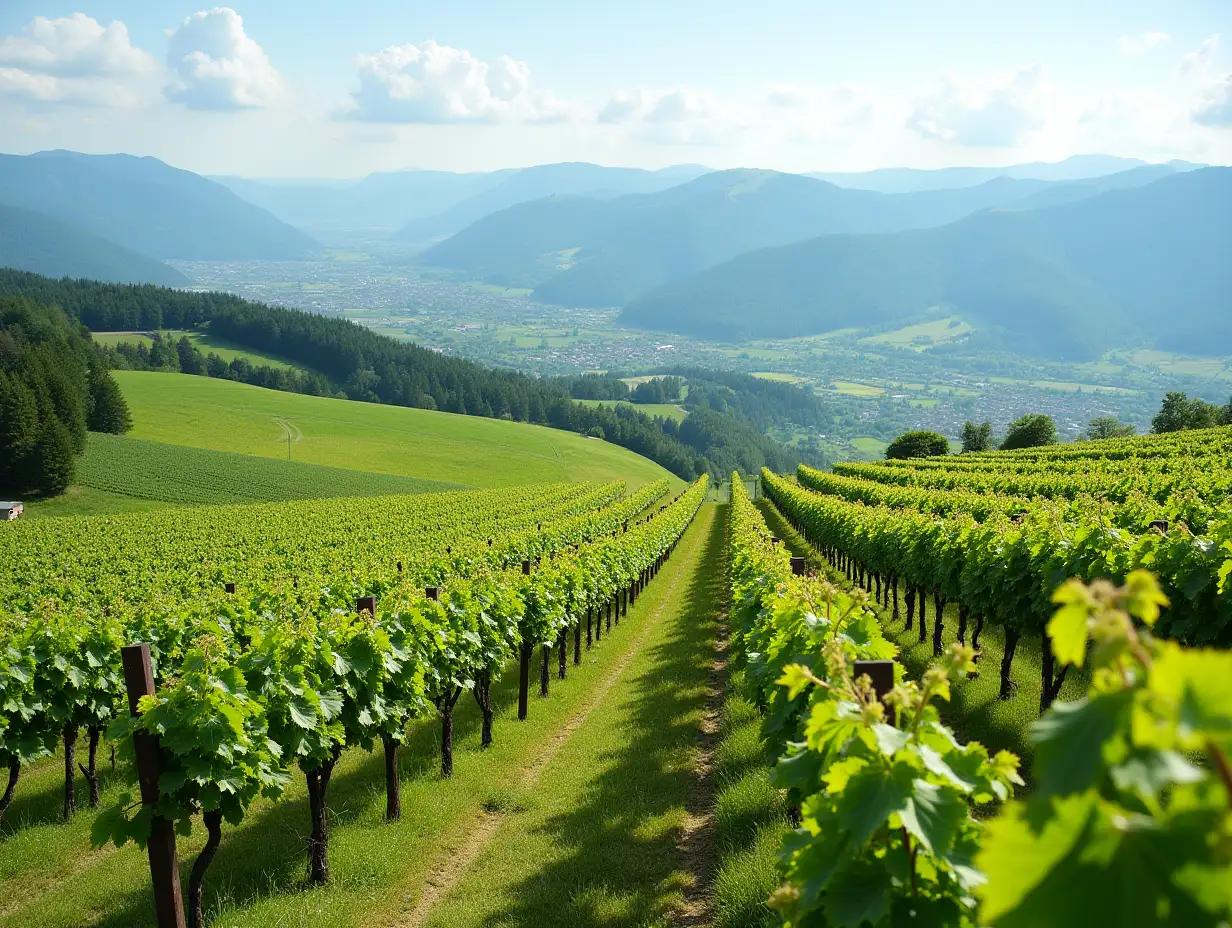 Breathtaking-Vineyards-Landscape-in-South-Styria-near-Gamlitz