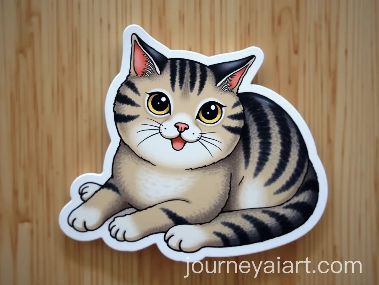 Playful-Cat-Stickers-with-Colorful-Designs