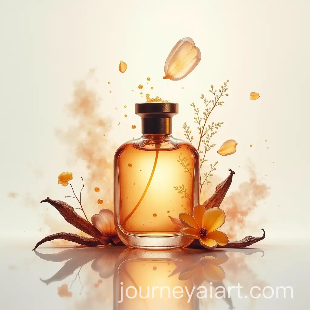 Ethereal-Fragrance-Art-Poster-with-Abstract-Elements-and-Sophisticated-Color-Palette