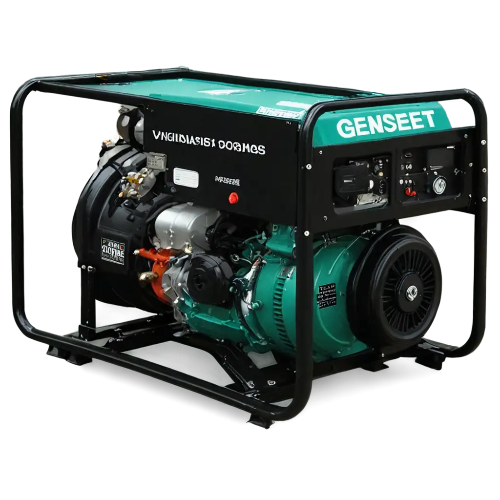 HighQuality-Genset-5-KVA-PNG-Image-for-Various-Applications