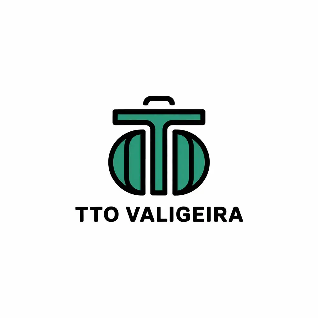 a vector logo design,with the text "TTO VALIGEIRA", main symbol:TTO VALIGEIRA,Minimalistic,clear background